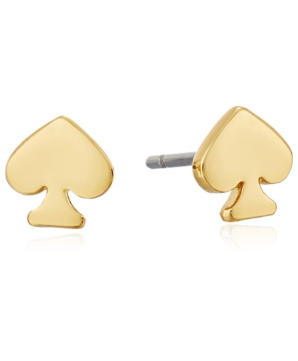 Kate Spade New York Womens Signature Spade Mini Studs Earrings - Gold - CY11NGHGEAF