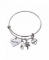 Nurse Jewelry Set- Nurse Bracelet & Nurse Earrings Nurse Bangle- Makes Perfect Nurse Gifts - C012ICSWJ1L