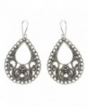NOVICA .925 Sterling Silver Filigree Dangle Earrings- 'Bali Glam' - CW127QZQPYD
