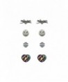 The Nightmare Before Christmas Character 4 Pair Stud Earring Set - CP12O2LVYUM