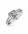 Bling Jewelry Double Infinity Sterling