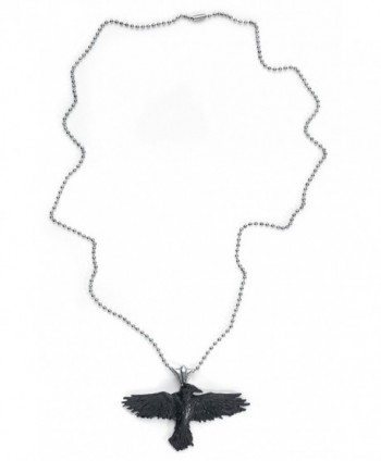 Black Raven Alchemy Gothic Necklace