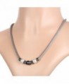 Flongo Vintage Stainless Starter Necklace in Women's Chain Necklaces