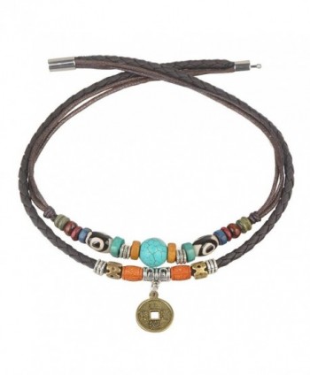 Ancient Tribe Genuine Turquoise Necklace
