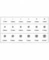 PARIKHS Round Diamond stud Promo Quality in 14K White Gold ((0.04 ctw- I3 clarity) - CQ119QVJSR7