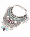 Antique Chunky Statement Crystal Necklace in Women's Pendants