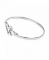 Double Heart Sterling Silver Bracelet