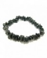 Nuumite Nuummite Stretch Bracelet From Greenland - 7" - CY11UXEWG57