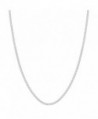 Sterling Silver 0.9mm Baby Curb Chain (16- 18- 20- 22- 24 or 30 inch) - CZ1162A9UJP