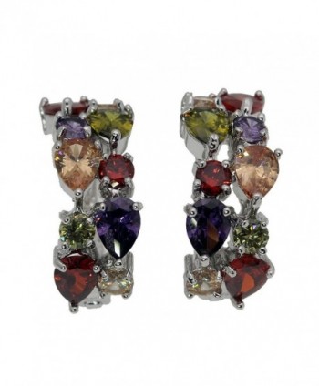 Valentines Day Gifts Gemstones Sets 925 Sterling Silver Peridot Amethyst Garnet Morganite - CC17YSRUQ48