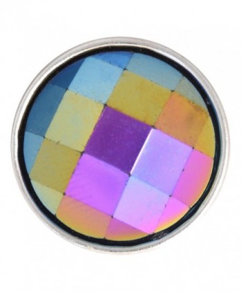 Prism Faceted Nugz- interchangeable jewelry snap - C811P090Q75
