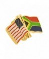 PinMarts Africa Crossed Friendship Enamel