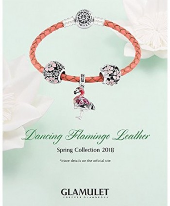 Glamulet Sterling Flamingo Bracelets Necklaces in Women's Charms & Charm Bracelets