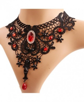 Meiysh Elegant Pendant Necklace Earrings in Women's Collar Necklaces