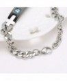 Gagafeel Crystal Bracelet Engraved Stainless in Women's Cuff Bracelets