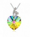 Swarovski Necklace Crystals Birthstone Valentines - C8185UGI5MM