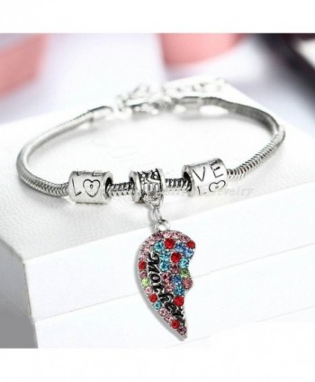 Matching Friends Forever Engraved Bracelets