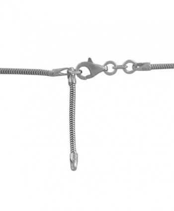 Sterling Silver 1 6 mm Adjustable Anklet