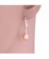 Culturaled Natural Freshwater Dangling Earrings