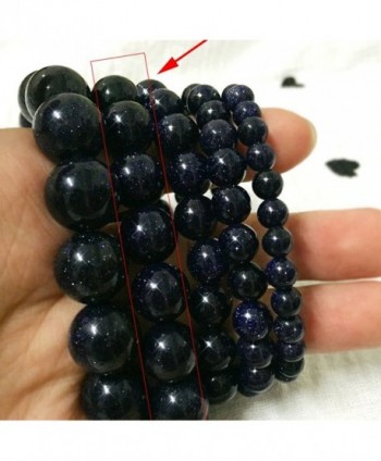 Bracelet Natural Gemstones Healing 6mm 14mm in Women's Stretch Bracelets