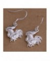 IVYRISE Fashion Jewelry Animal set white chicken Hook Dangle Earrings - CX124XDVWQH