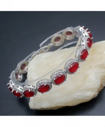 Hermosa Birthstone Sterling Bracelets Zirconia