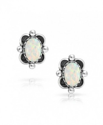 Bling Jewelry Silver Simulated Earrings in Women's Stud Earrings