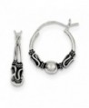 ICE CARATS 925 Sterling Silver Hoop Earrings Ear Hoops Set Fine Jewelry Gift Set For Women Heart - C3118GOWYFN