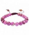 Magenta Jasper Gemstone Bracelet- Good for Healing- Protection and Energy - 91029 - CJ11C8QBRD5