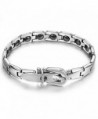 Womens Titanium Magnetic Therapy Link Bracelet With Magnets- Power Balance - C312ED1XJPB