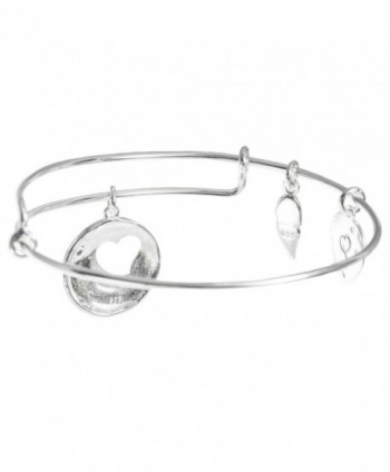 Sterling Silver Adjustable Bangle Bracelet in Women's Bangle Bracelets