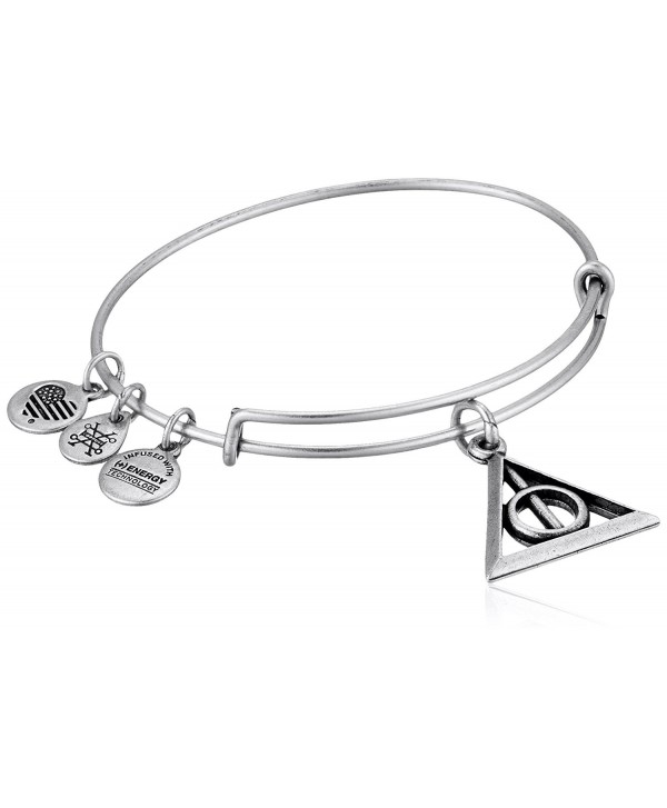 Alex and Ani Deathly Hallows EWB Bangle Bracelet - Rafaelian Silver - CJ185OCD7ZO