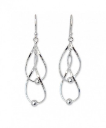 NOVICA .925 Sterling Silver Dangle Earrings- 'Fabulous Infinity Swirl' - CY11G3W0L8H