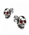 Polished Surgical Stainless Simulated Earrings - C8117L4DC8H