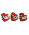 Musician Heart Treble Clef & Notes 3-Piece Lapel or Hat Pin & Tie Tack Set with Clutch Back by Novel Merk - CA12NZ2M4WB