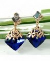 Navachi Plated Crystal Az2872e Earrings