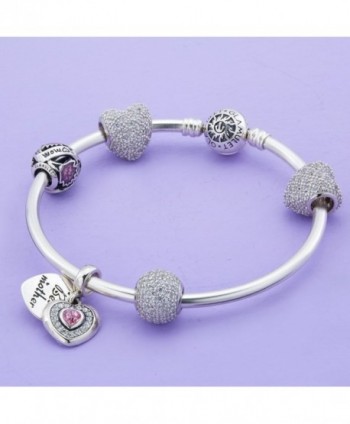 Glamulet Sterling Gemstone Crystal Bracelet in Women's Charms & Charm Bracelets