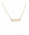 Lux Accessories YASSSSS Yas Extreme Satisfaction Oh Yea Pendant Necklace - CR11VUAQRIT