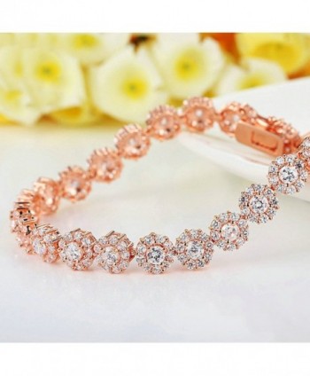 Zirconia Bracelets Diamond Jewelry Christmas in Women's Strand Bracelets