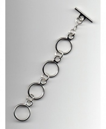 Multi Ring Silver Plated Necklace Extenders