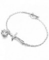 INBLUE Womens Sterling Silver Bracelet