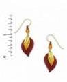 Adajio Sienna Autumn Brown Earrings in Women's Drop & Dangle Earrings