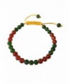 Tibetan Mala Green Jade Agate and Carnelian Wrist Mala Yoga Bracelet for Meditation - CQ127N80IDR