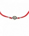 Bracelet Kabbalah String Sterling Zirconia