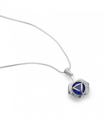 Sterling Silver Kundalini Pendant Necklace