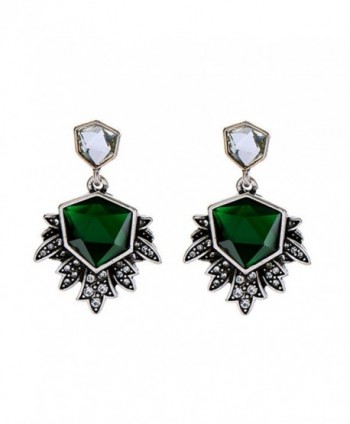 XCFS Zircoinia Irregular Simulated Earrings - C012NUBDK03