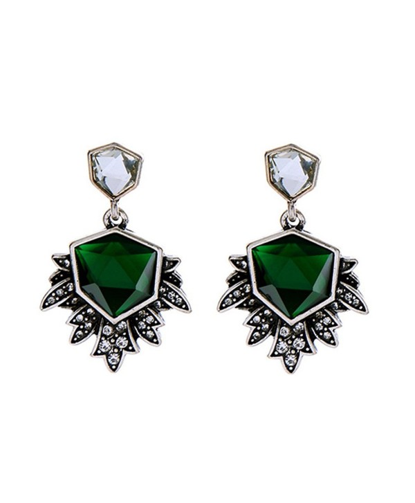 XCFS Zircoinia Irregular Simulated Earrings - C012NUBDK03