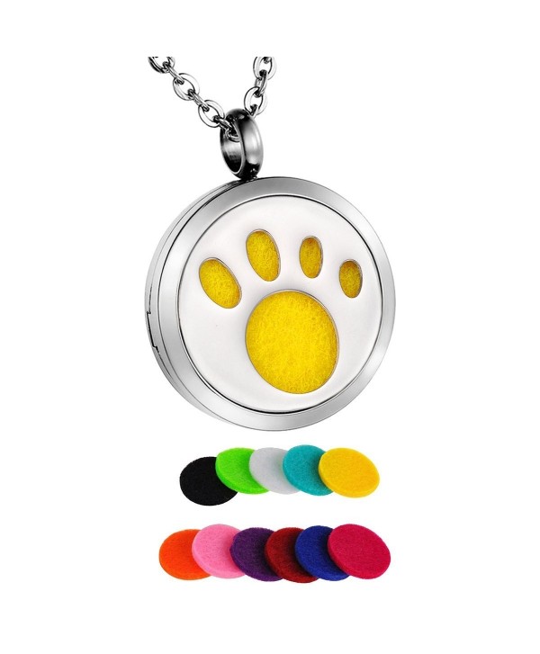 HooAMI Aromatherapy Essential Diffuser Necklace - " Paw " - CM12MFUU207