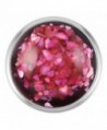 Ginger Snaps Flecked Hot Pink Snap SN08-82 Interchangeable Jewelry Snap Accessory - C8121D246V9