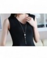 Z Jeris Fashion Jewelry Rhinestone Necklace in Women's Pendants